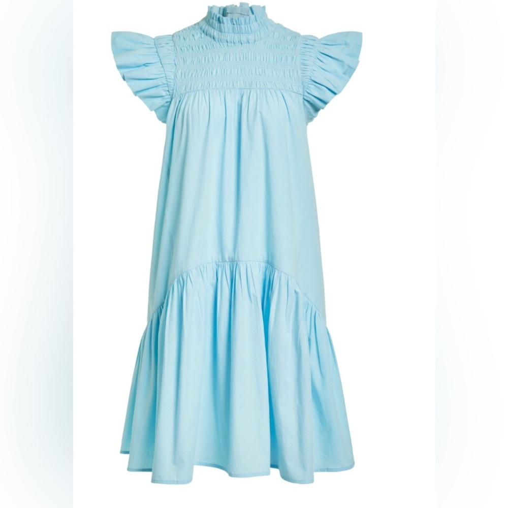 Love the Label Pleated Mini Dress